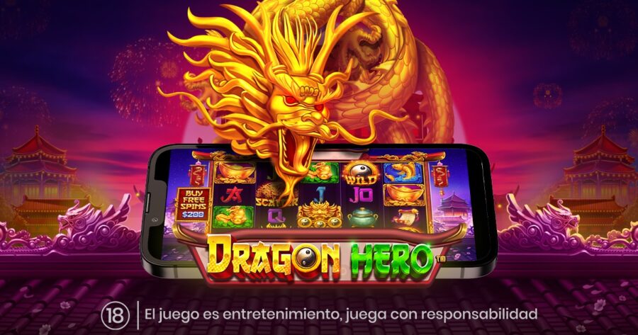 Dragon Hero™ tiene símbolos que reflejan su diseño de inspiración asiática.