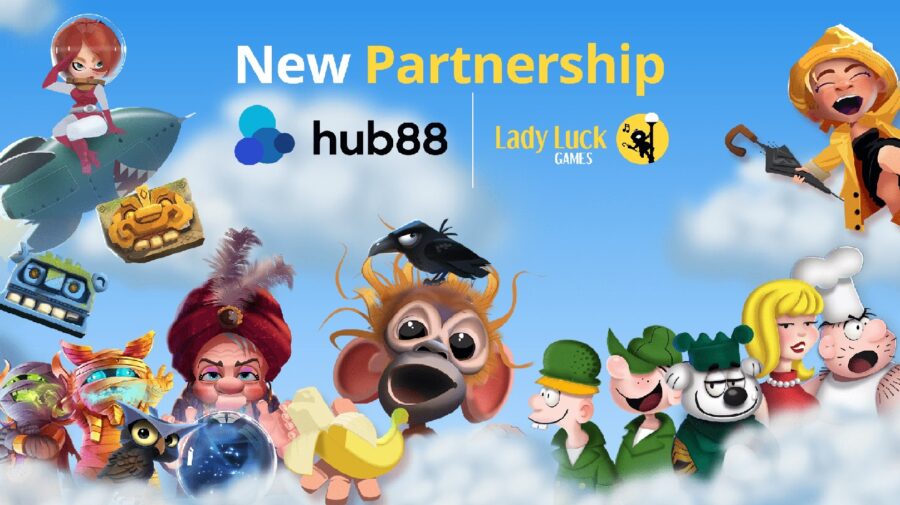 Lady Luck anunció una nueva asociación con Hub88.