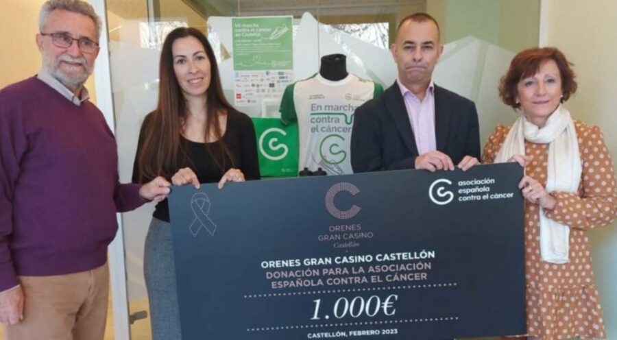 La donación se enmarcó en el Día Mundial contra el Cáncer. Foto: Grupo Orenes. 