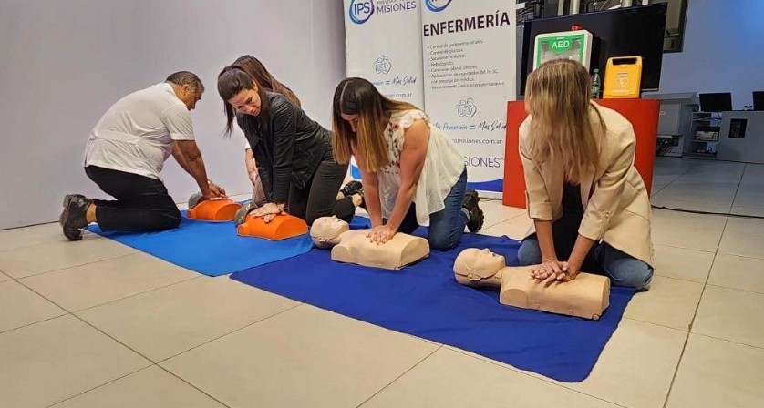 La actividad fue teórica y práctica. Foto: IPLyC Misiones. 