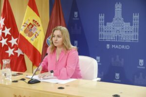 Inmaculada Sanz, portavoz y delegada de Seguridad y Emergencias. Foto: Gobierno de Madrid.