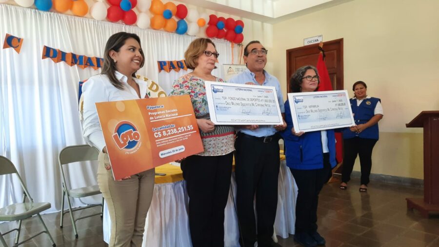 La meta anual establecida es de USD7.5m. Foto: Lotería Nacional de Nicaragua.