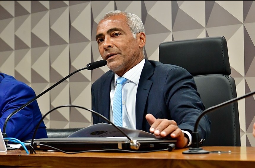 Senador Romário. Foto: Agencia Senado.