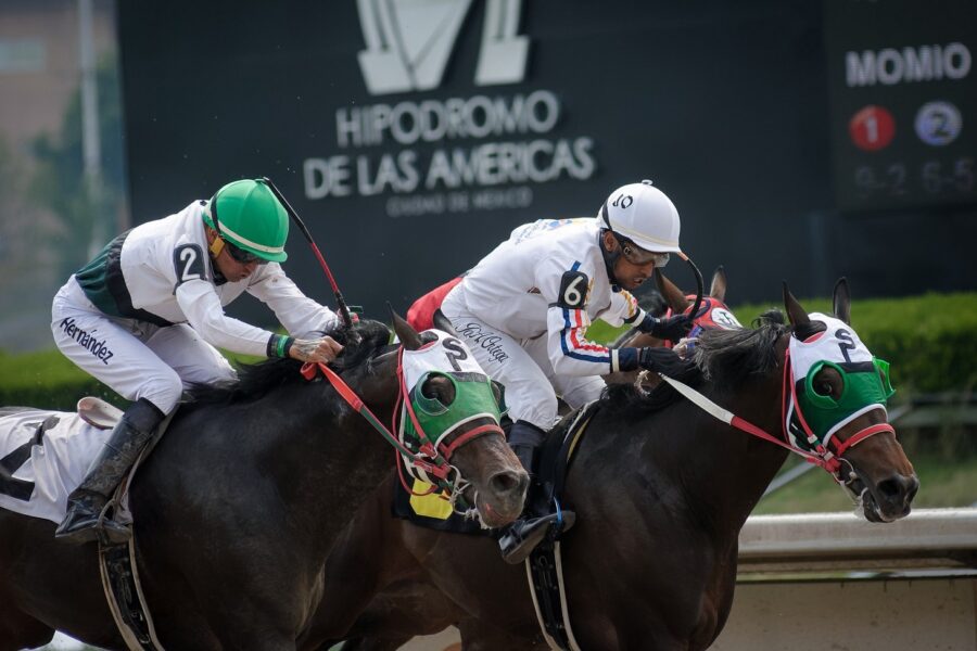 Se celebró el día del aficionado en el Hipódromo de las Américas de Ciudad de México