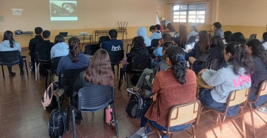 Se retomaron las charlas luego de las vacaciones de invierno. Foto: IPLyC Misiones.