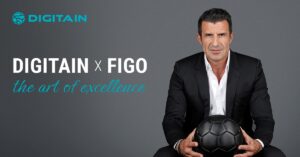 Luis Figo seguirá siendo un actor clave en la promoción de Digitain y mejorando la visibilidad de la marca.