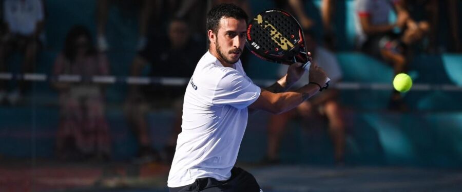 Álvaro Cepero denunció las amenazas en su contra. Foto: World Padel Tour.