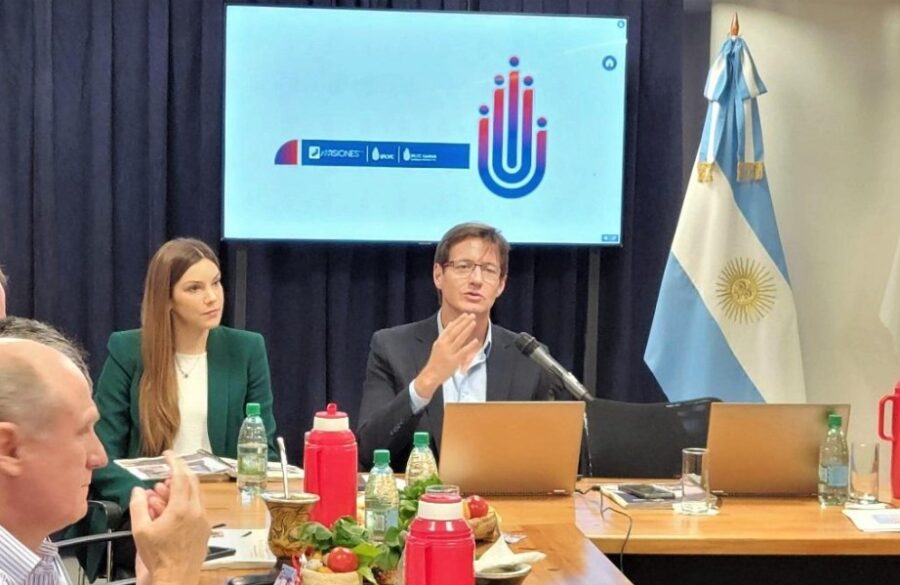 Héctor Rojas Decut se presentó ante la Comisión de Presupuesto de la Cámara de Representantes de Misiones. Foto: IPLyC Misiones. 