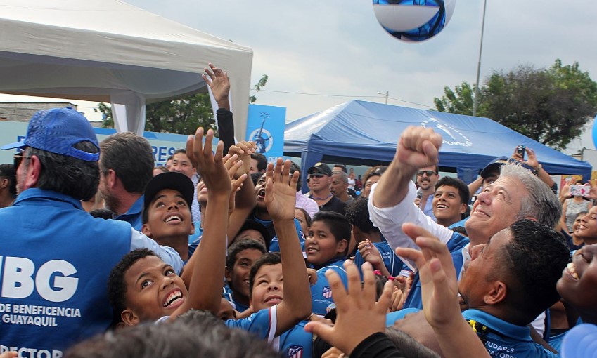 La Junta de Beneficencia de Guayaquil anudó un acuerdo con el municipio. Foto: Cibelae.