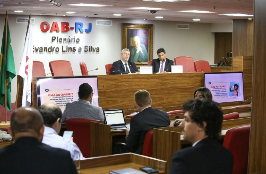 El seminario fue desarrollado por OABRJ. Foto: OABRJ.