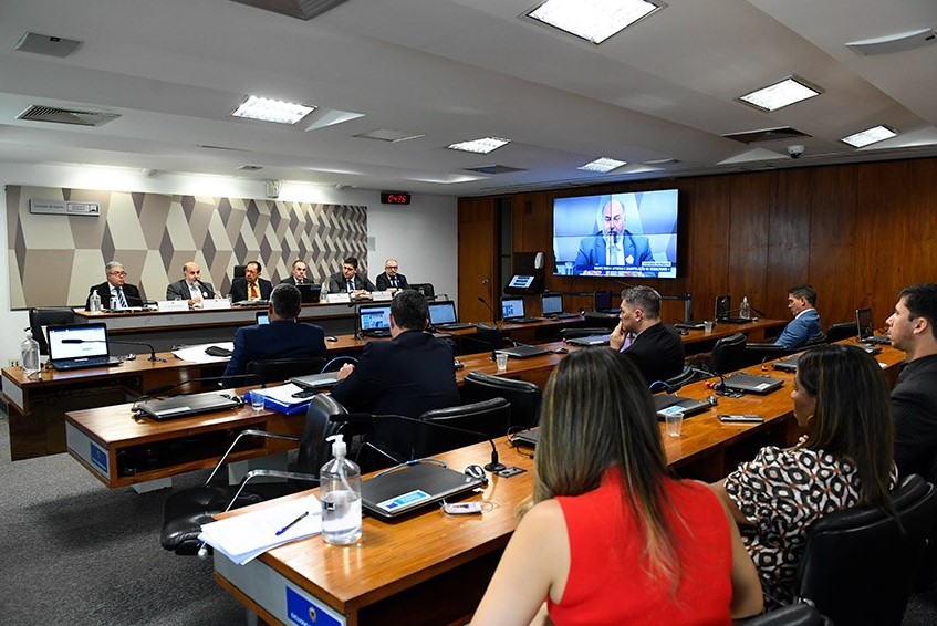 Audiencia pública de la Comisión de Deportes. Foto: Agencia Senado.