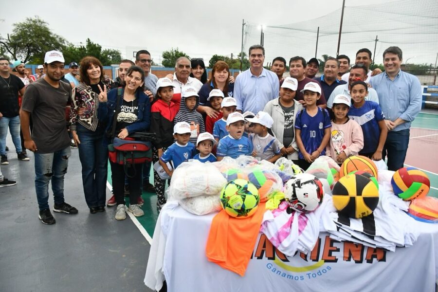 Lotería Chaqueña inauguró diversas obras en la provincia. Foto: Lotería Chaqueña.