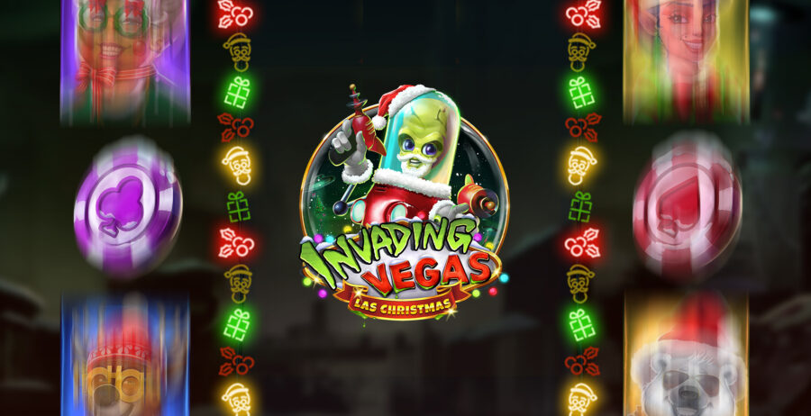 "Invading Vegas: Las Christmas" se une a la serie de tragamonedas de ciencia ficción de Play'n GO.