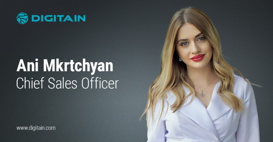 Ani Mkrtchyan será la nueva directora de Ventas de Digitain.