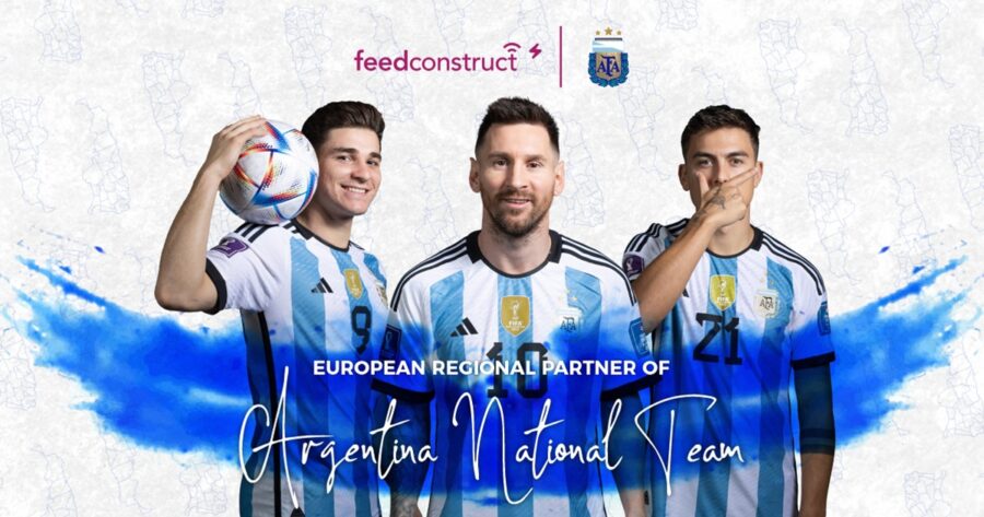 El acuerdo tiene como objetivo potenciar la presencia de FeedConstruct en el mundo del fútbol.