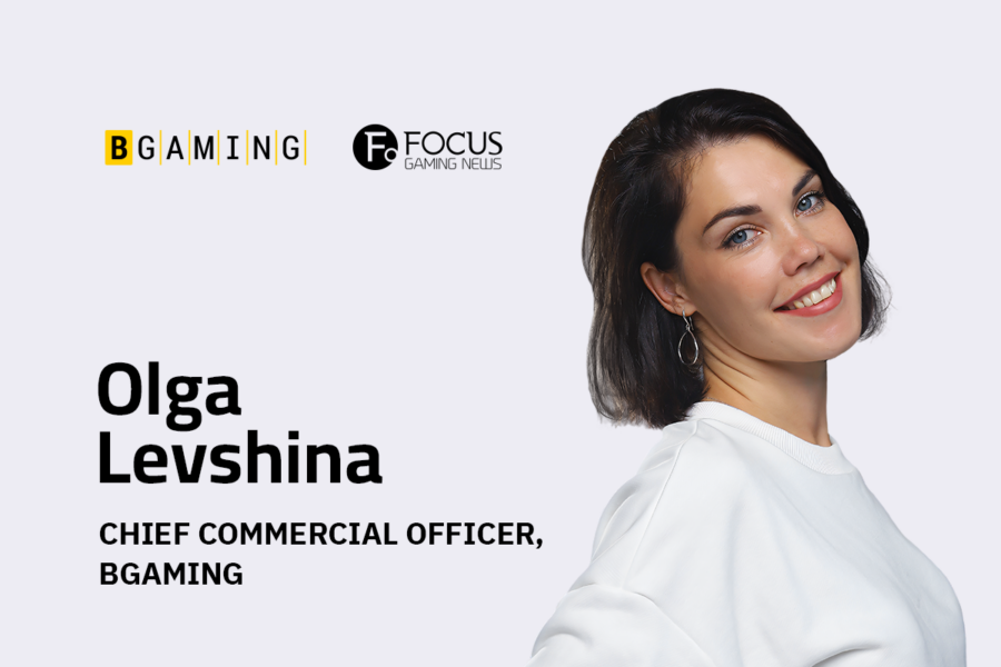 Olga Levshina, directora comercial de BGaming.