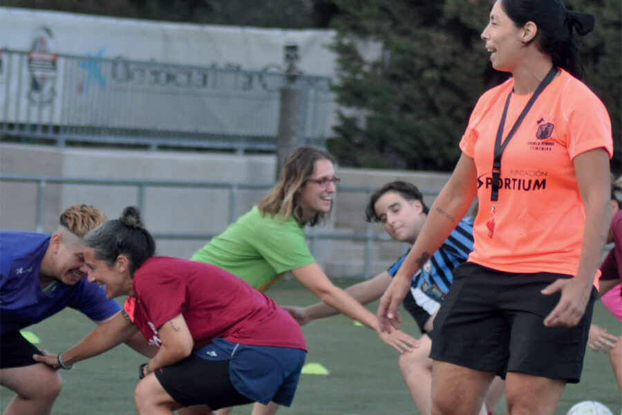 La Fundación renovó su acuerdo con el club por medio de su Escuela Senior Femenina. Foto: Fundación Sportium.