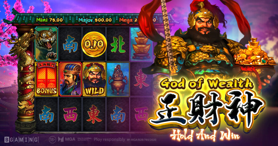 "God of Wealth: Hold and Win" es el segundo slot de temática asiática de BGaming.