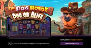 Este slot presenta a los personajes favoritos de los fanáticos de la aclamada serie Dog House.