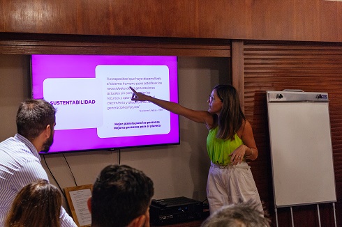 En el marco del programa se realizarán diferentes talleres con el objetivo de generar una cultura sustentable. Foto: Lotería de Córdoba. 