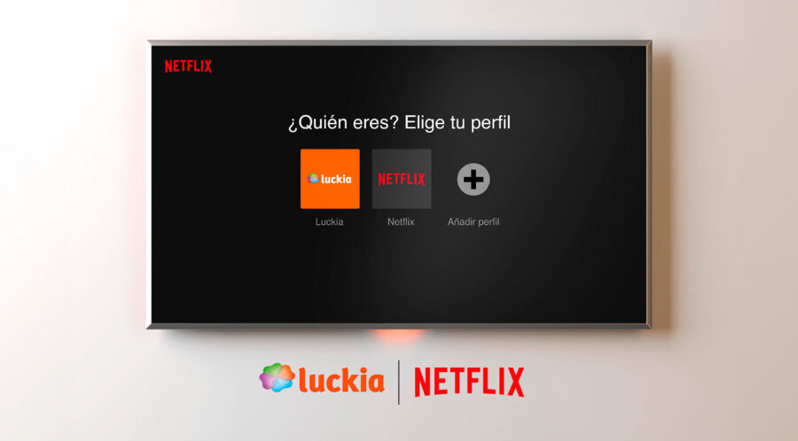 La primera campaña en emitirse en la plataforma de streaming es “Que tengas Luckia”. 