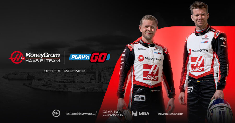 Play'n GO firmó un acuerdo con MoneyGram Haas F1 Team en noviembre del año pasado.