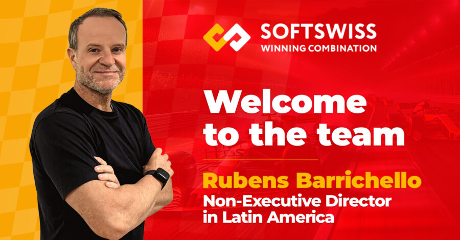 Rubens Barrichello aporta sabiduría de liderazgo y las mejores prácticas de trabajo en equipo a SOFTSWISS.