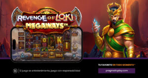 "Revenge of Loki Megaways" es la segunda aventura de Pragmatic Play con el Dios del Caos.