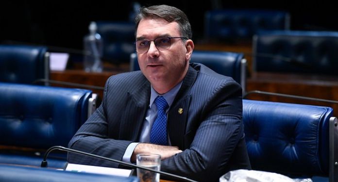 Flávio Bolsonaro, autor del Proyecto de Ley. Foto: Jefferson Rudy/Agência Senado