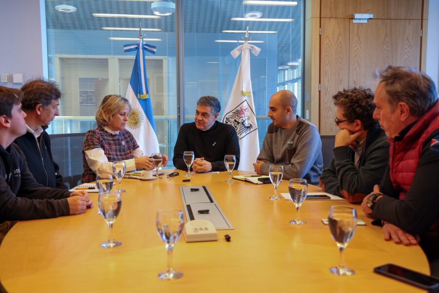 La reunión estuvo encabezada por el jefe de gobierno, Jorge Macri. Foto: GCBA. 