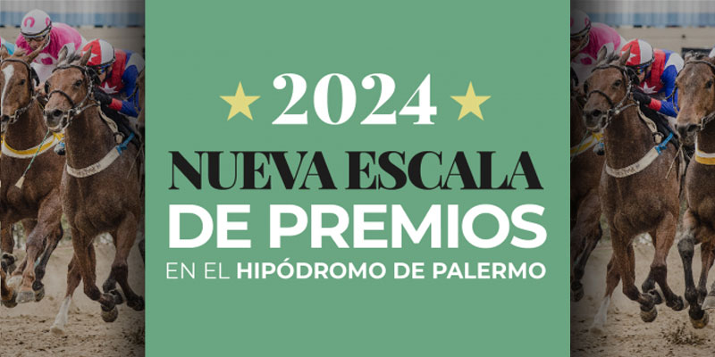 En lo que va de 2024, el Hipódromo ha ajustado esta escala de premios seis veces.