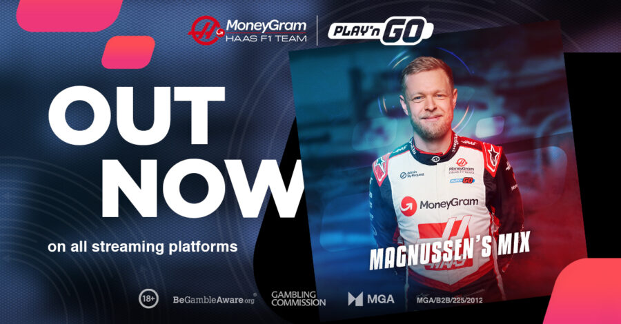 Play'n GO también se enorgullece de ser socio de MoneyGram Haas F1 Team.