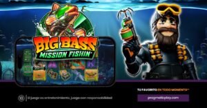 "Big Bass Mission Fishin’" introduce dos misiones llenas de características.