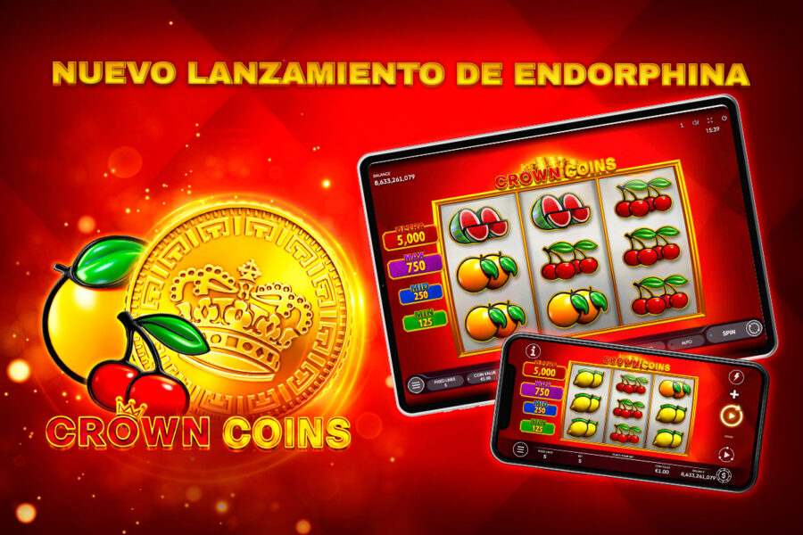 En "Crown Coins", los jugadores podrán experimentar un juego clásico mezclado con características modernas.