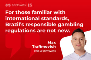 Max Trafimovich, CCO en SOFTSWISS. 