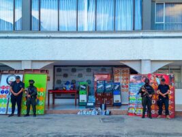 El operativo contó con el apoyo del Grupo de Operaciones Especiales de la Policía Nacional. Foto: Coljuegos. 