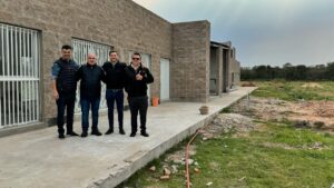 El predio tendrá seis hectáreas contará con canchas de fútbol, utilería, vestuarios y gimnasio. Foto: Lotería Chaqueña. 