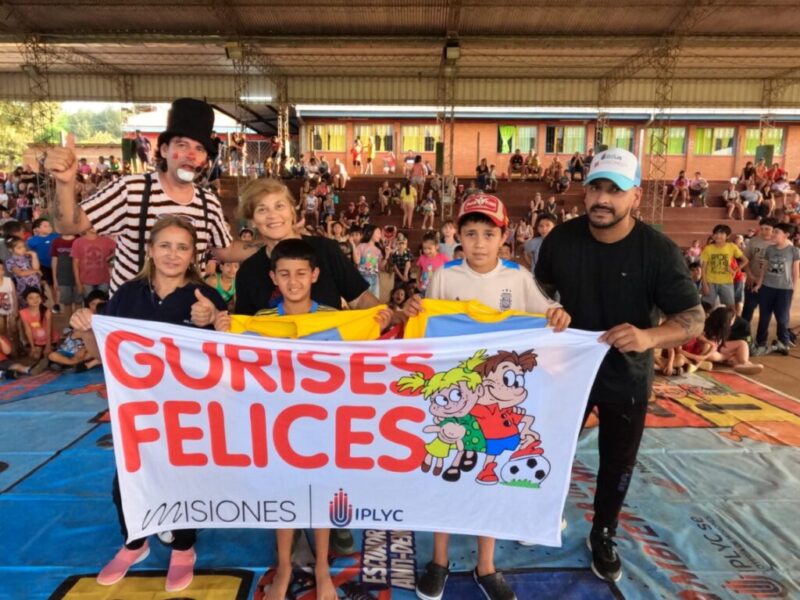 Gurises Felices, el programa para las infancias del IPLyC Misiones. Foto: IPLyC Misiones 