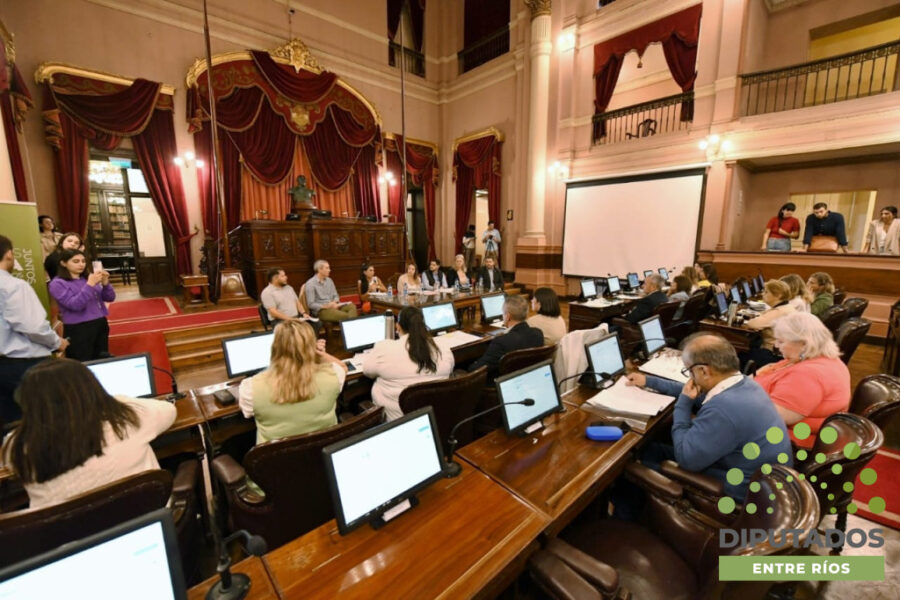 Son cuatro los proyectos presentados ante el Poder Legislativo entrerriano que se busca unificar. Foto: Cámara de Diputados Entre Ríos. 