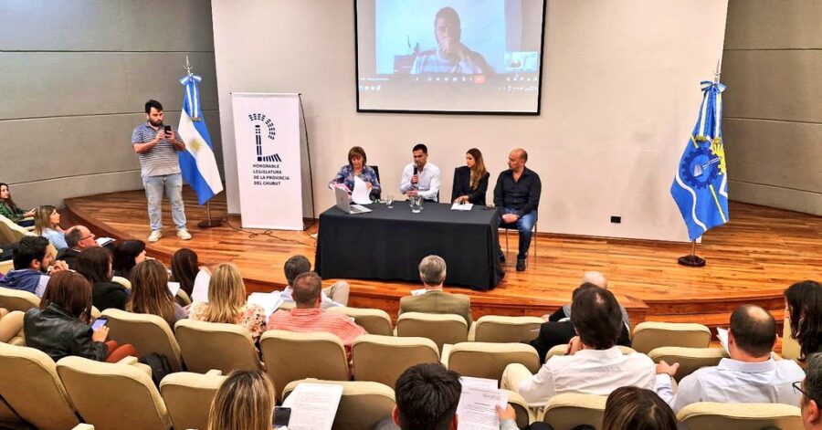 Ambos proyectos fueron presentados por el Ejecutivo provincial. Foto: Legislatura del Chubut. 