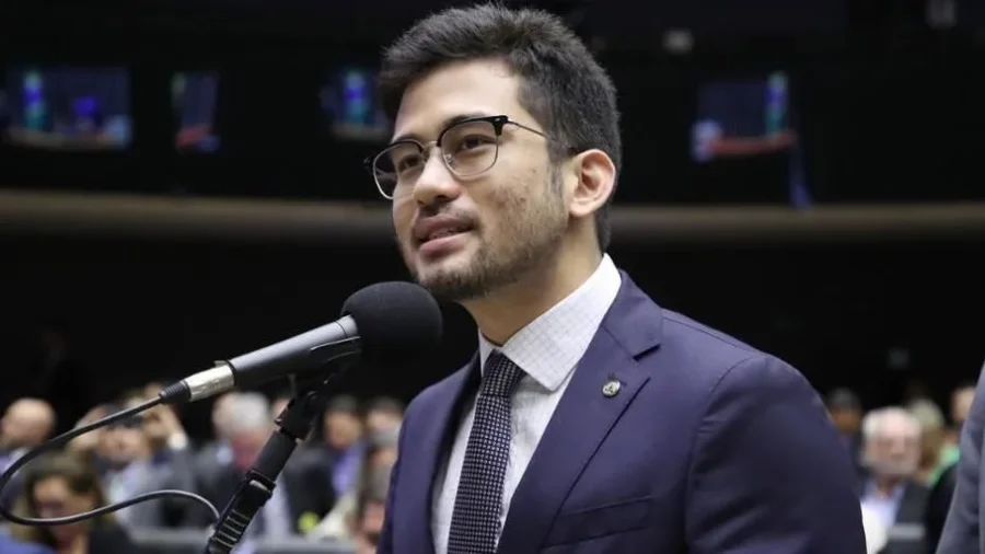 Kim Kataguiri, autor de la propuesta. (Foto: Mário Agra/ Cámara de Diputados).