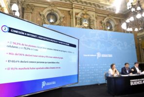 El gobierno bonaerense realizó una presentación pública de los datos recolectados en la encuesta.