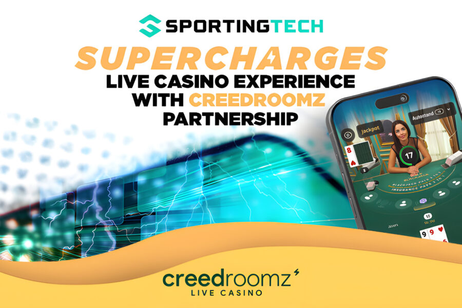 Esta integración estratégica permitirá a Sportingtech ofrecer una experiencia de casino en vivo mejorada con CreedRoomz.