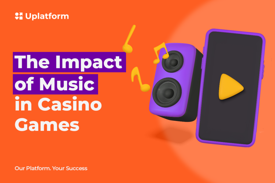 Según Uplatform, la música no es sólo una capa adicional en los juegos de casino.