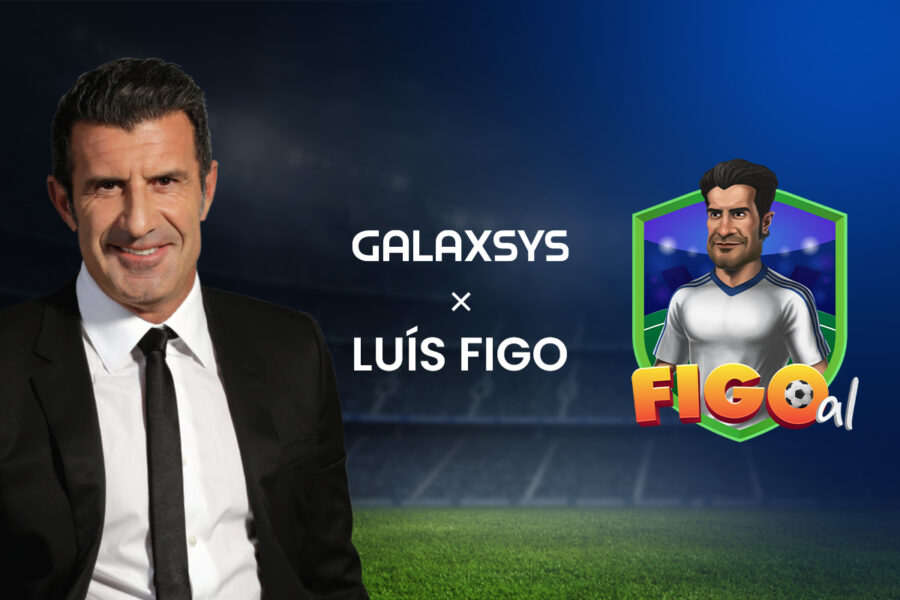 Galaxsys presenta el juego “Figoal” en colaboración con la leyenda del fútbol Luís Figo en ICE Barcelona