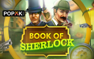 Anuncio de Book of Sherlock con imagen del personaje