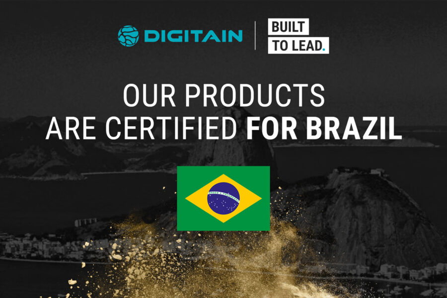 Los productos de Digitain ya están certificados para Brasil