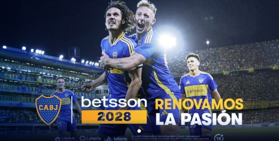 La alianza de Boca con Betsson nación en 2023. Foto: Boca Juniors. 