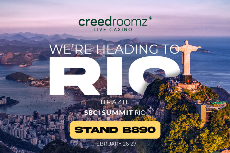 CreedRoomz lleva juegos de casino en vivo certificados a SBC Summit Rio