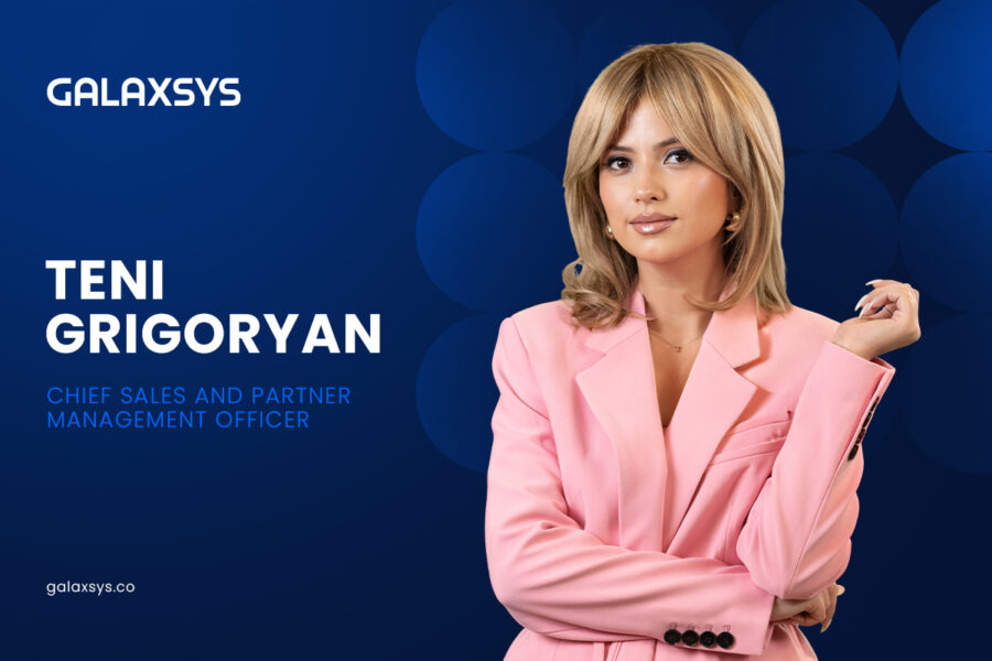 Teni Grigoryan, directora de ventas y gestión de socios de Galaxsys.